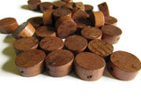 10 16mm Beads Coin Beads Natural Wood Beads Disc Beads Wooden Beads New Old Stock Vintage Beads Jewelry Making Crafting Supplies Smileyboy