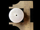 3 20mm Pearl Tube Beads Vintage Cultura Faux Plastic Pearls