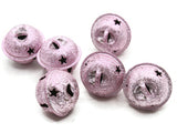 6 Pink Jingle Bells 24mm Bells Christmas Sleigh Bell Charms Beads Jewelry Making Beading Supplies Craft Supplies Smileyboy