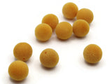 10 12mm Half Drilled Velvet Round Beads Orange Flocked Beads Acrylic Base Beads Loose Beads Jewelry Making Beading Supply