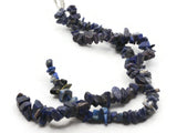 16 inch Stone Chips Small Sodalite Beads Blue Gemstone Beads Loose Beads Jewelry Making Beading Supplies