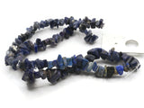 16 inch Stone Chips Small Sodalite Beads Blue Gemstone Beads Loose Beads Jewelry Making Beading Supplies