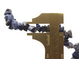 16 inch Stone Chips Small Sodalite Beads Blue Gemstone Beads Loose Beads Jewelry Making Beading Supplies