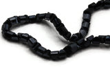 100 6mm Darkest Blue Faceted Half Round Beads Full Strand Glass Beads to String Jewelry Making Beading Supplies