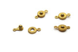 4 7mm Snap Clasps Golden Metal Clasps Jewelry Making Beading Supplies Smileyboy Beads Findings