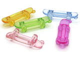 5 Skateboard Charms Clear Mixed Color Beads Large Plastic Charms Acrylic Pendants Jewelry Making Beading Supplies