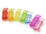 5 Skateboard Charms Clear Mixed Color Beads Large Plastic Charms Acrylic Pendants Jewelry Making Beading Supplies