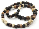 16 Inch Strand of Mixed Wood Beads to String Jewelry Making Beading Supplies Brown Beads Mixed Shape Beads