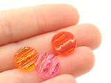 10 13mm Mixed Color Plastic Buttons Flat Round Plastic Two Hole Buttons Jewelry Making Beading Supplies Sewing Supplies