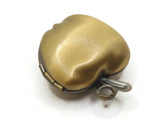 26mm Apple Shaped Locket Brass Locket Charm Jewelry Making and Beading Supplies
