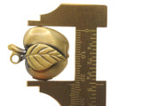 26mm Apple Shaped Locket Brass Locket Charm Jewelry Making and Beading Supplies