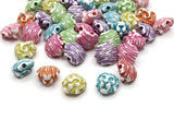 50 12mm Mixed Color Rainbow Lion Beads Lion Head Beads Plastic Beads Large Cat Animal Beads Small Beads Jewelry Making Cute Beads