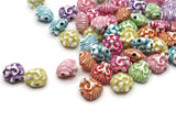 50 12mm Mixed Color Rainbow Lion Beads Lion Head Beads Plastic Beads Large Cat Animal Beads Small Beads Jewelry Making Cute Beads