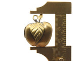 26mm Apple Shaped Locket Brass Locket Charm Jewelry Making and Beading Supplies