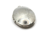 33mm Oval Locket Silver Tone Brass Locket Charm Jewelry Making and Beading Supplies
