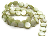 10mm Green Mother of Pearl Disc Beads Jewelry Making Beading Supplies Seashell Beads Loose Dyed Red Beads Full Strand Shell Coins