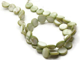 10mm Green Mother of Pearl Disc Beads Jewelry Making Beading Supplies Seashell Beads Loose Dyed Red Beads Full Strand Shell Coins