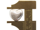 4 16mm Gray Porcelain Heart Beads Valentine's Day Beads Jewelry Making Beading Supplies Loose Beads