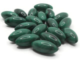 20 21mm Swirling Dark Green Oval Acrylic Beads Plastic Beads Jewelry Making Beading Supplies Loose Beads to String Smileyboy