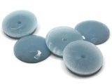 5 28mm Ice Blue Faceted Flatback Cabochons Vintage Lucite Plastic Cabochons Jewelry Making Supplies Jewelry Findings