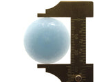 5 28mm Ice Blue Faceted Flatback Cabochons Vintage Lucite Plastic Cabochons Jewelry Making Supplies Jewelry Findings
