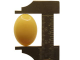 10 25mm Yellow Vintage Lucite Oval Flatback Cabochons Tiles Jewelry Making Supplies Plastic Tiles Smileyboy
