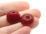 10 18mm Swirling Dark Red Round Cabochons Vintage Lucite Cabochons Vintage Plastic Cabs Jewelry Making Supplies Acrylic Flat Back Tiles