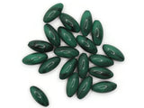 20 21mm Swirling Dark Green Oval Acrylic Beads Plastic Beads Jewelry Making Beading Supplies Loose Beads to String Smileyboy