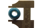12 30mm Blue Wood Barrel Beads Wooden Tube Beads Large Hole Beads Macrame Beads Jewelry Making Beading Supplies Big Loose Beads Smileyboy