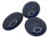 3 40mm x 30mm Blue Swirling Oval Cabochons Vintage Lucite Cabs Japanese Lucite Cabs Plastic Cabochons Mosaic Supplies Jewelry Making