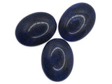 3 40mm x 30mm Blue Swirling Oval Cabochons Vintage Lucite Cabs Japanese Lucite Cabs Plastic Cabochons Mosaic Supplies Jewelry Making
