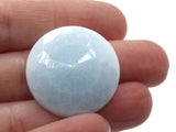5 28mm Ice Blue Faceted Flatback Cabochons Vintage Lucite Plastic Cabochons Jewelry Making Supplies Jewelry Findings