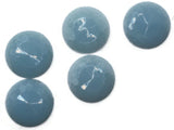 5 28mm Ice Blue Faceted Flatback Cabochons Vintage Lucite Plastic Cabochons Jewelry Making Supplies Jewelry Findings