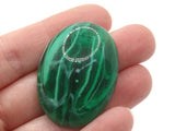 3 40mm x 30mm Green Swirling Oval Cabochons Vintage Lucite Cabochons Loose Plastic Tiles Jewelry Making