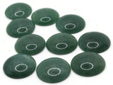 8 23mm Round Green Speckled Flatback Cabochons Vintage Lucite Plastic Cabochons Jewelry Making Supplies Jewelry Findings