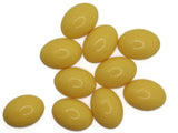 10 25mm Yellow Vintage Lucite Oval Flatback Cabochons Tiles Jewelry Making Supplies Plastic Tiles Smileyboy