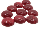 10 18mm Swirling Dark Red Round Cabochons Vintage Lucite Cabochons Vintage Plastic Cabs Jewelry Making Supplies Acrylic Flat Back Tiles