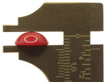 16 11mm Red Round Cabochons Vintage Lucite Cabochons Vintage Plastic Cabs Jewelry Making Supplies Acrylic Flat Back Tiles Smileyboy