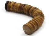 25 16mm Light Brown Wood Beads Vintage Flat Saucer Disc Beads Wooden Brown Beads Jewelry Making Beading Supplies Smileyboy