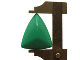 4 31mm Green Triangle Cabochons Vintage Lucite Plastic Cabochon Mosaic Supplies Jewelry Making Smileyboy