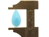 20 20mm Faceted Teardrop Cabochons Light Blue Cabochons Vintage West Germany Plastic Cabochons Jewelry Making Beading Supplies