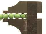 87 5mm Round Green Vintage Small Spacer Bead Wooden Ball Beads Jewelry Making Beading Supplies Smileyboy Loose Beads to String