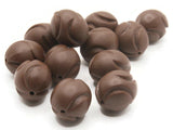 12mm Dark Brown Twisting Oval Beads Vintage Plastic New Old Stock Beads to String Jewelry Making Beading Supplies