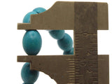 45 10mm Sky Blue Wooden Oval Beads Wood Spacer Beads Large Hole Beads Jewelry Making Beading Supplies Smileyboy