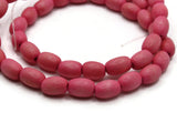 44 10mm Pink Wooden Oval Beads Wood Spacer Beads Large Hole Beads Jewelry Making Beading Supplies Smileyboy