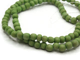87 5mm Round Green Vintage Small Spacer Bead Wooden Ball Beads Jewelry Making Beading Supplies Smileyboy Loose Beads to String