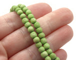 87 5mm Round Green Vintage Small Spacer Bead Wooden Ball Beads Jewelry Making Beading Supplies Smileyboy Loose Beads to String