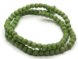 87 5mm Round Green Vintage Small Spacer Bead Wooden Ball Beads Jewelry Making Beading Supplies Smileyboy Loose Beads to String