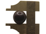 30 13mm Mixed Color Brown Round Wood Large Hole Beads Wooden Beads Jewelry Making Beading Supplies Loose Beads to String