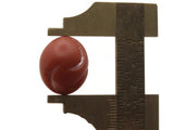 12mm Reddish Brown Twisting Oval Beads Vintage Plastic New Old Stock Beads to String Jewelry Making Beading Supplies